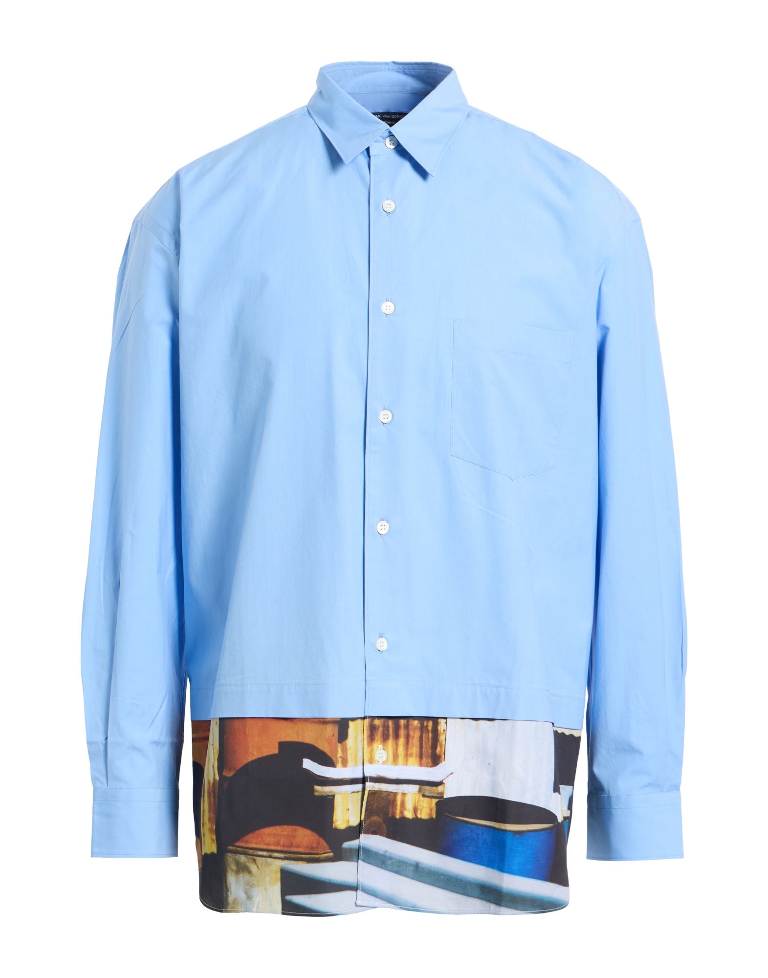 COMME des GARÇONS Hemd Herren Hellblau von COMME des GARÇONS