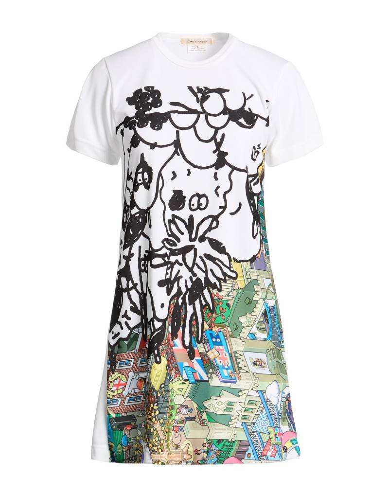 COMME des GARÇONS Mini-kleid Damen Weiß von COMME des GARÇONS