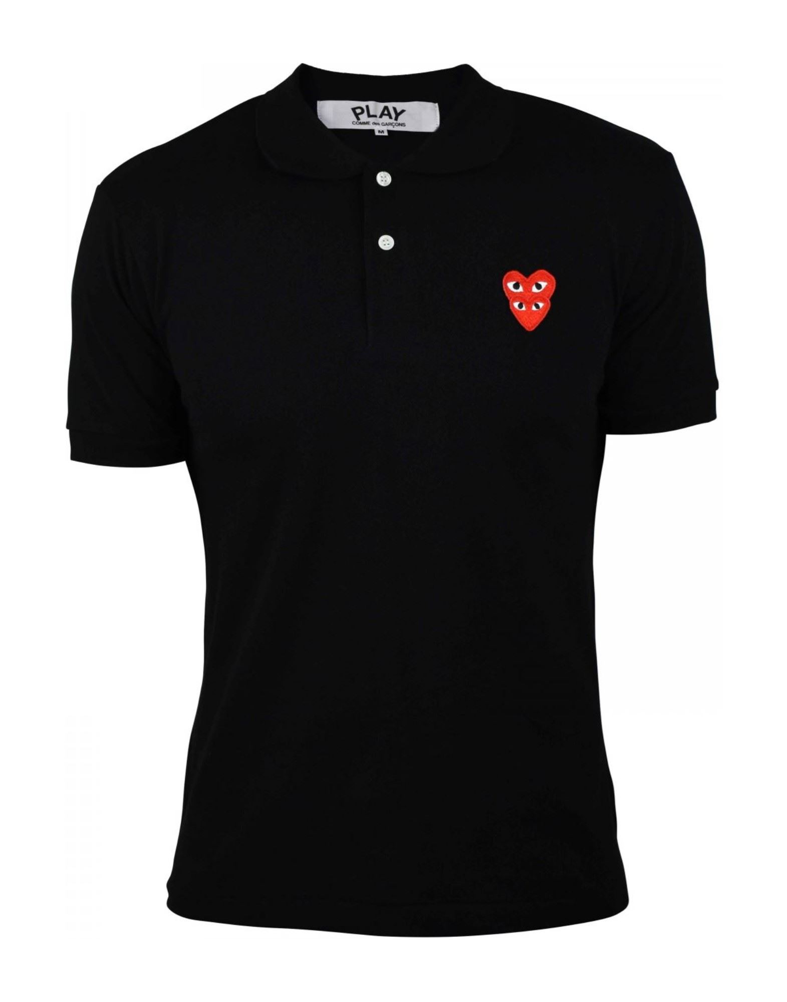 COMME des GARÇONS Poloshirt Herren Schwarz von COMME des GARÇONS