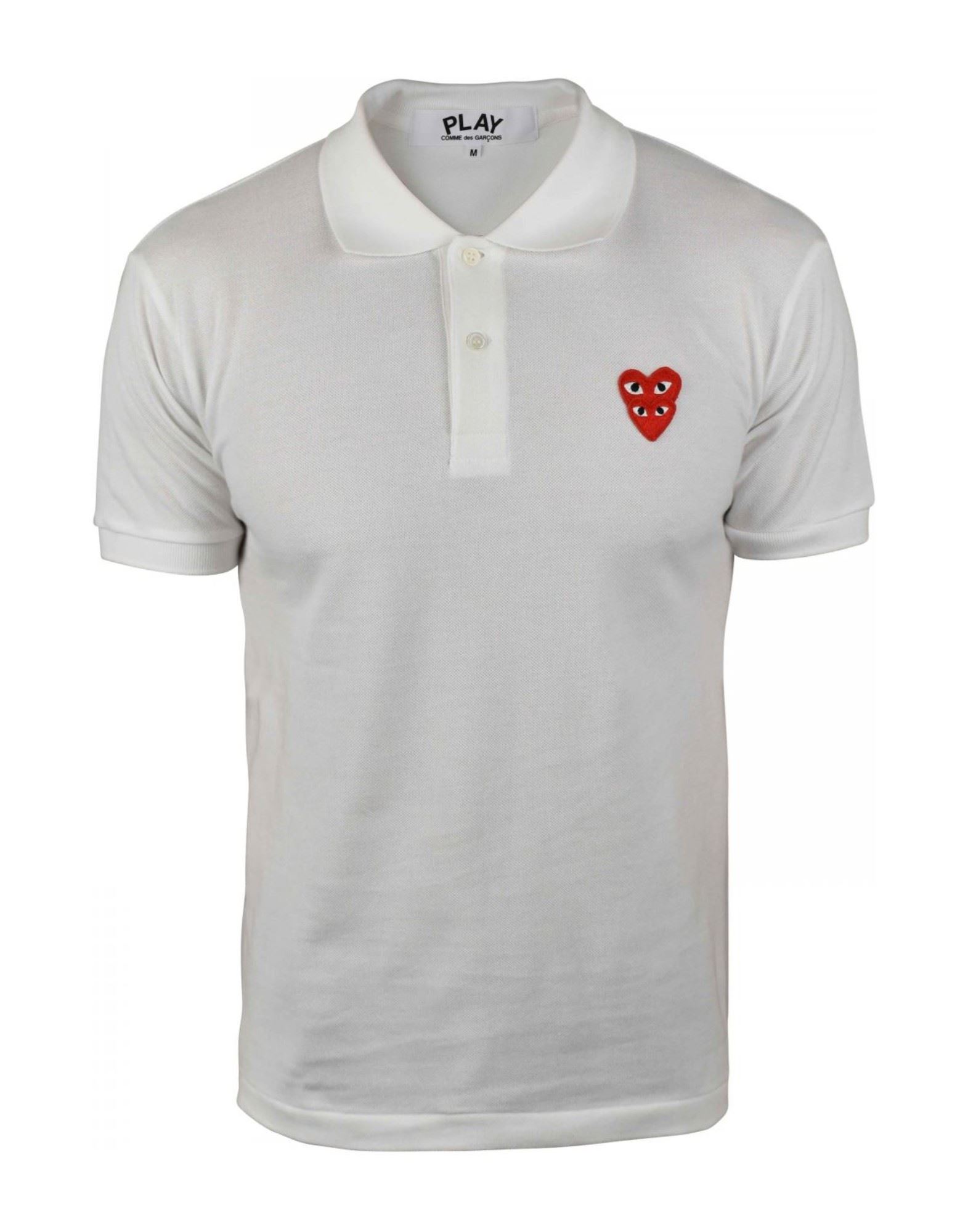 COMME des GARÇONS Poloshirt Herren Weiß von COMME des GARÇONS