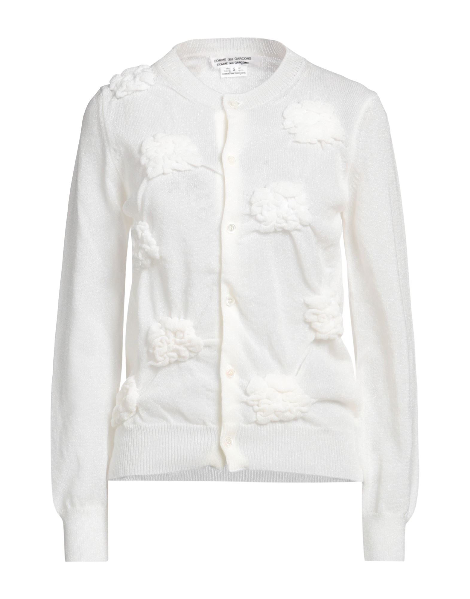 COMME des GARÇONS Strickjacke Damen Off white von COMME des GARÇONS