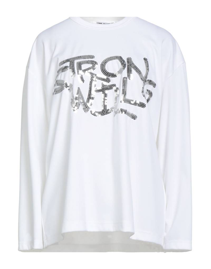 COMME des GARÇONS T-shirts Damen Weiß von COMME des GARÇONS