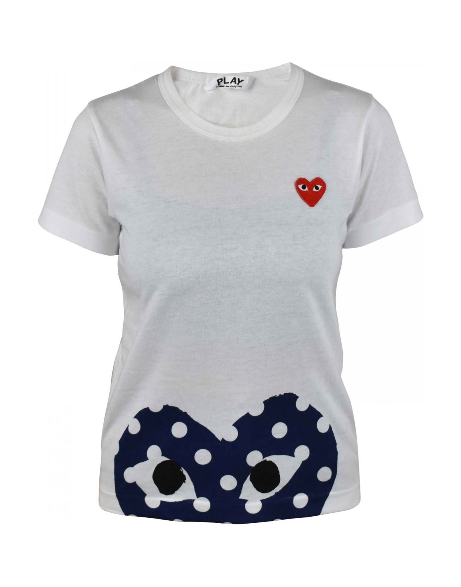 COMME des GARÇONS T-shirts Damen Weiß von COMME des GARÇONS