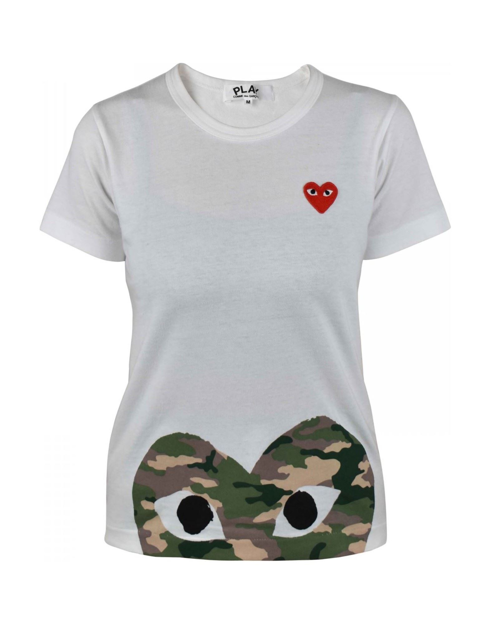 COMME des GARÇONS T-shirts Damen Weiß von COMME des GARÇONS