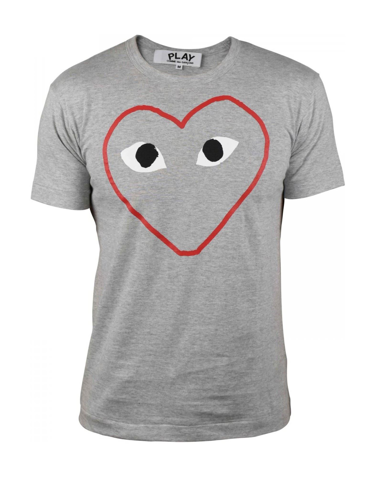 COMME des GARÇONS T-shirts Herren Grau von COMME des GARÇONS