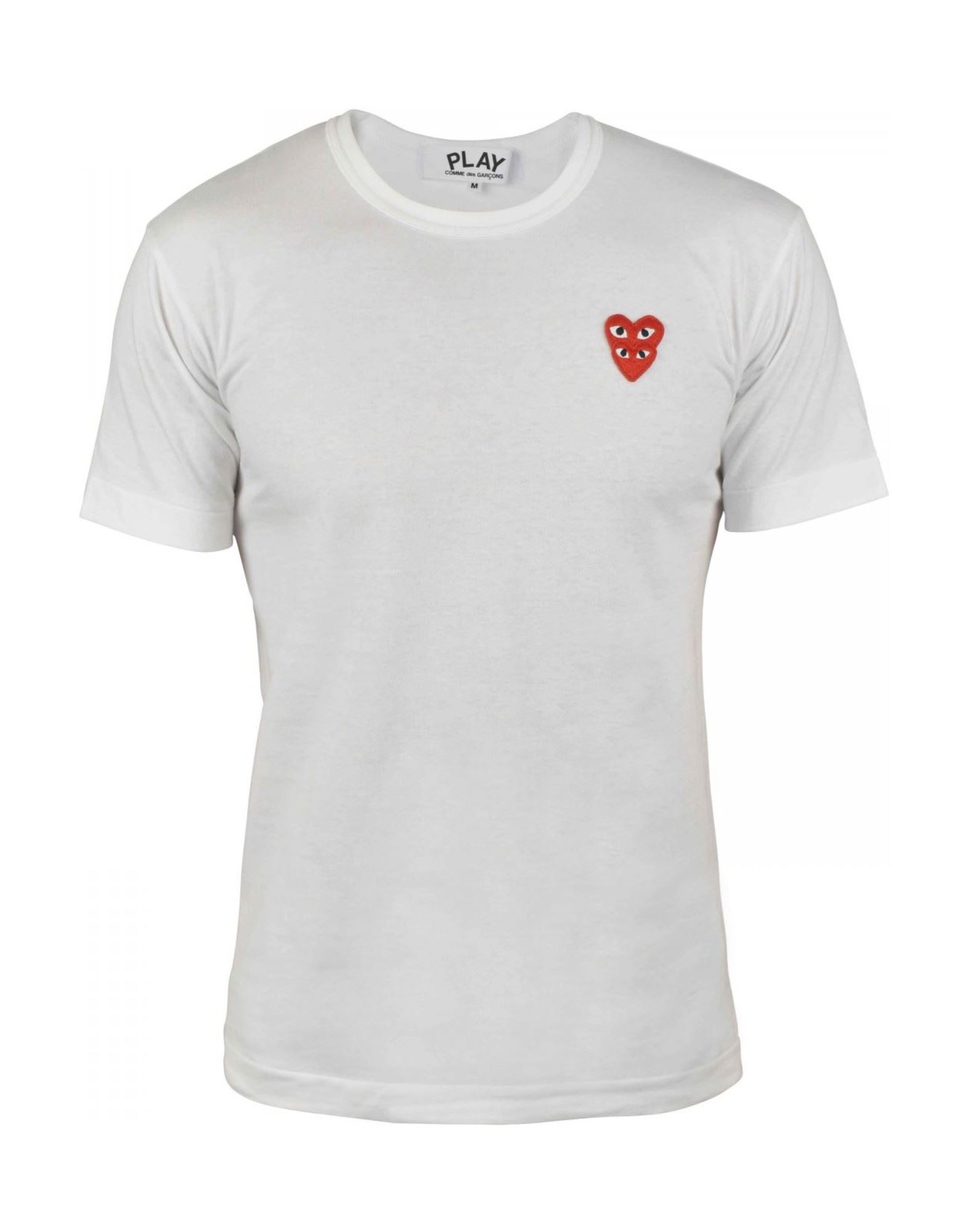 COMME des GARÇONS T-shirts Herren Weiß von COMME des GARÇONS