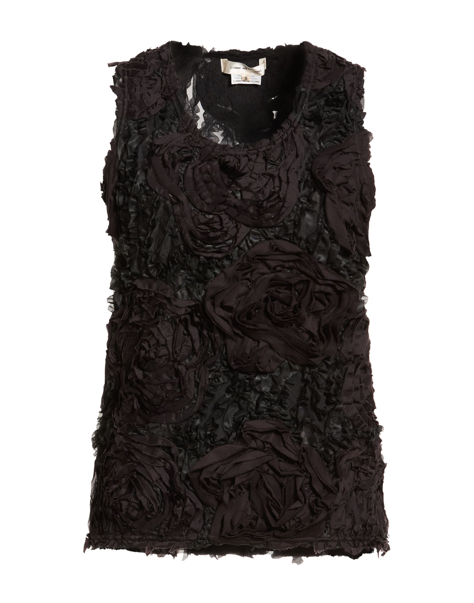 COMME des GARÇONS Top Damen Schwarz von COMME des GARÇONS
