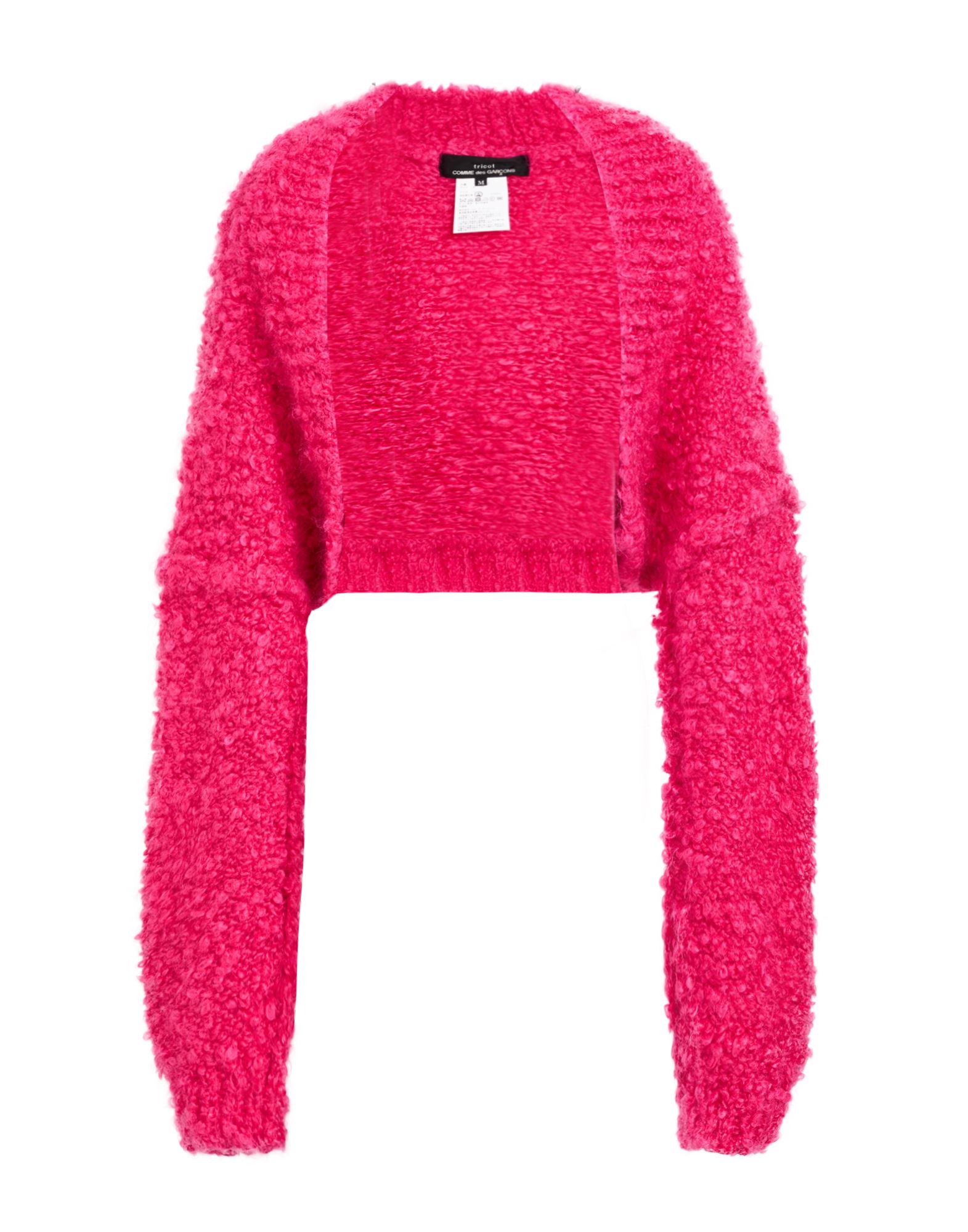 COMME des GARÇONS Strickjacke Damen Fuchsia COMME des GARÇONS Strickjacke Damen Fuchsia von COMME des GARÇONS