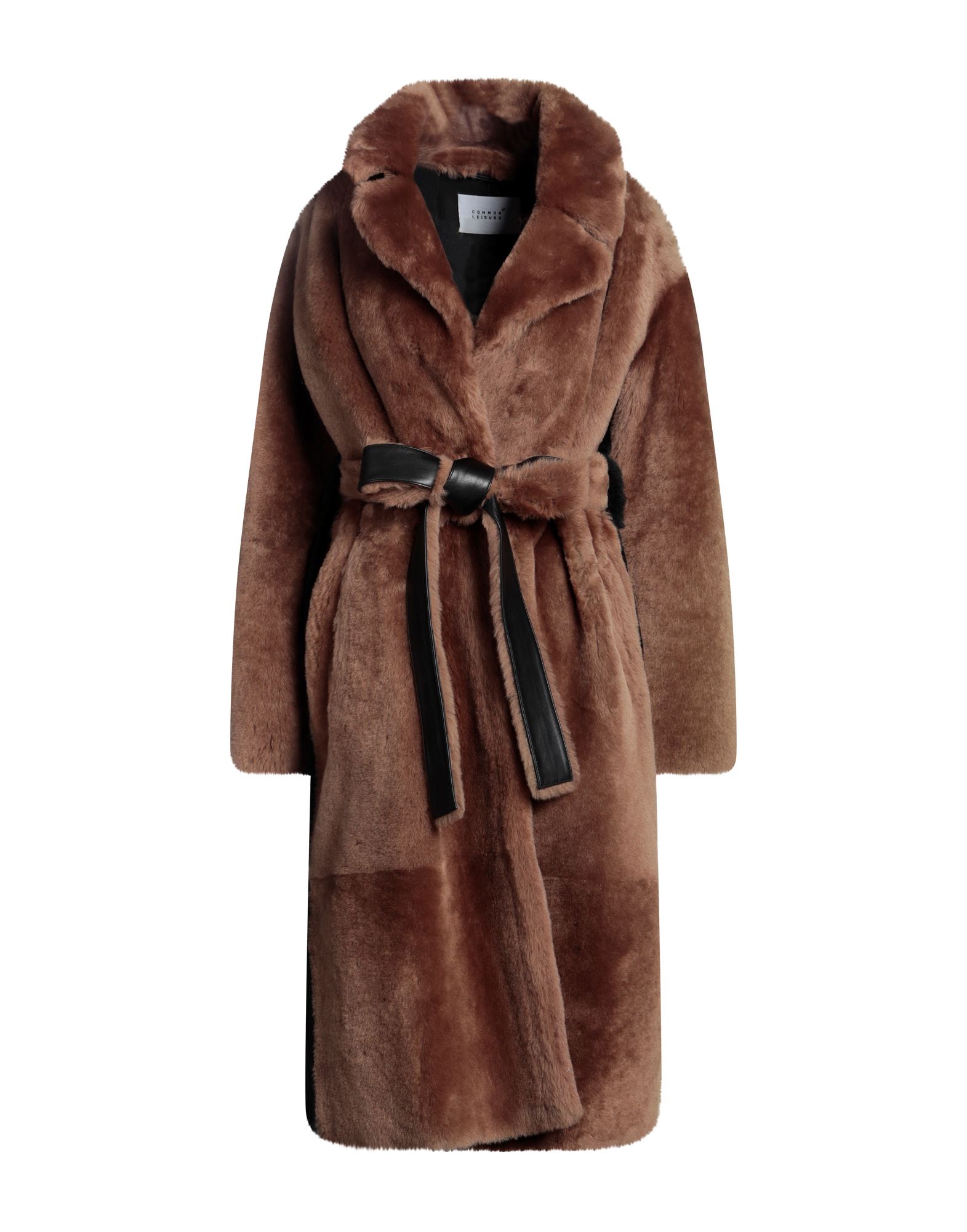 COMMON LEISURE Shearling- & Kunstfell Damen Braun von COMMON LEISURE