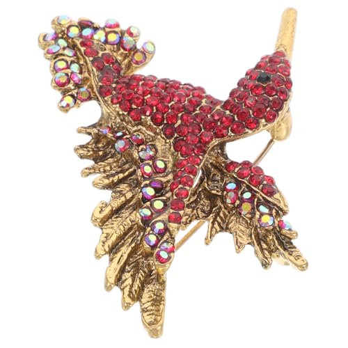COMNESTBI Kolibrisbrosche mit Strasssteinen Tierbrosche Modisches Schmuckzubehör für Frauen für Hochzeiten Partys und Formelle Anlässe Einzigartiges Design Langlebige COMNESTBI Kolibrisbrosche mit Strasssteinen Tierbrosche Modisches Schmuckzubehör für Frauen für Hochzeiten Partys und Formelle Anlässe Einzigartiges Design Langlebige von COMNESTBI