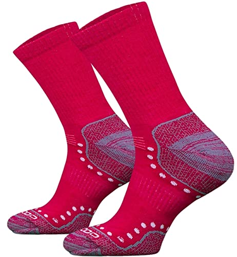 COMODO TECHNICAL SOCKS Dünn Wandersocken STAL LIGHT HIKER mit ALPAKAWOLLE. Atmungsaktive Socken für lange Wanderungen. Für Damen und Herren. (stal_35_RO) von COMODO TECHNICAL SOCKS