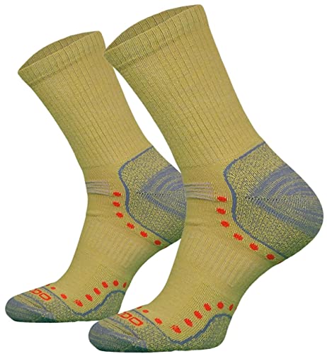 COMODO TECHNICAL SOCKS Dünn Wandersocken STAL LIGHT HIKER mit ALPAKAWOLLE. Atmungsaktive Socken für lange Wanderungen. Für Damen und Herren. (stal_35_ZT) von COMODO TECHNICAL SOCKS