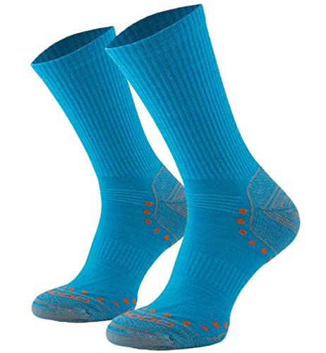 COMODO TECHNICAL SOCKS Dünn Wandersocken STAL LIGHT HIKER mit ALPAKAWOLLE. Atmungsaktive Socken für lange Wanderungen. Für Damen und Herren. (stal_43_TUR) von COMODO TECHNICAL SOCKS