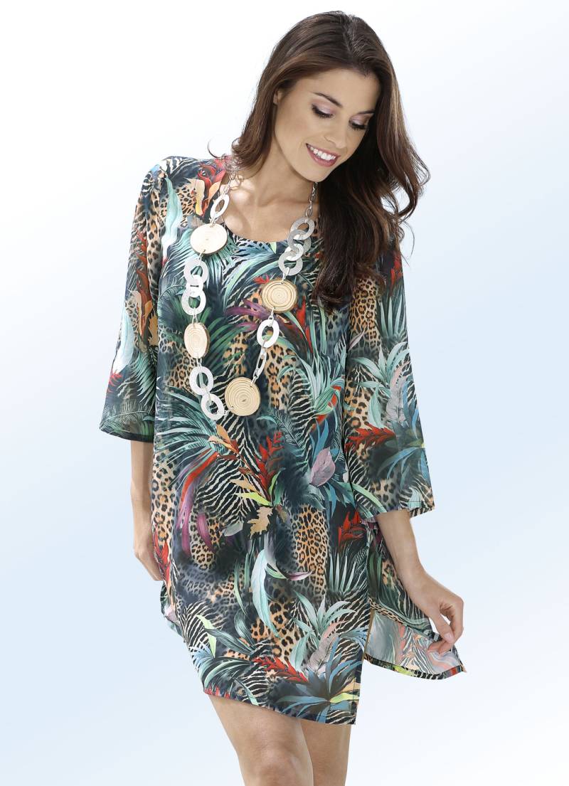 Comodo Tunika mit farbbrillantem Druckdessin, Multicolor, Größe 36 Comodo Tunika mit farbbrillantem Druckdessin, Multicolor, Größe 36 von COMODO