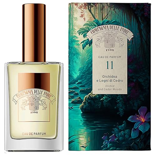 Compagnia delle Indie Eau de Parfum 11 | 75 ml | Orchidee & Zedernholz | Blumig & warm | Intensiv & langanhaltend (Orchidee & Zedernholz) von COMPAGNIA DELLE INDIE