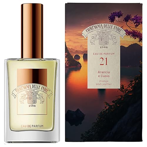 Compagnia delle Indie Eau de Parfum 21 | 75 ml | Orange & Leder | Warm & sinnlich | Unisex (Orange und Leder) von COMPAGNIA DELLE INDIE