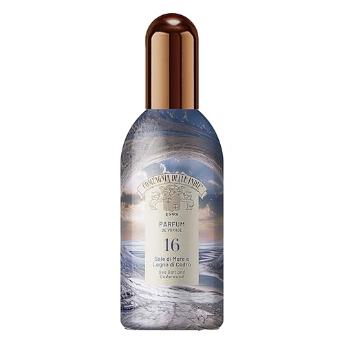 Compagnia delle Indie Parfum de Voyage 16 | 100 ml | Meersalz & Zedernholz | Mediterran & intensiv | Unisex von COMPAGNIA DELLE INDIE