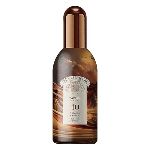 Compagnia delle Indie Parfum de Voyage 40 | 100 ml | Tabak & Weihrauch | Warm & markant | Unisex von COMPAGNIA DELLE INDIE