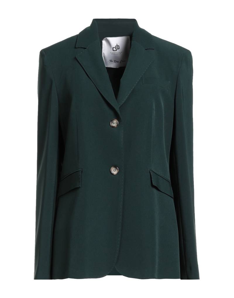 COMPAGNIA ITALIANA Blazer Damen Dunkelgrün von COMPAGNIA ITALIANA