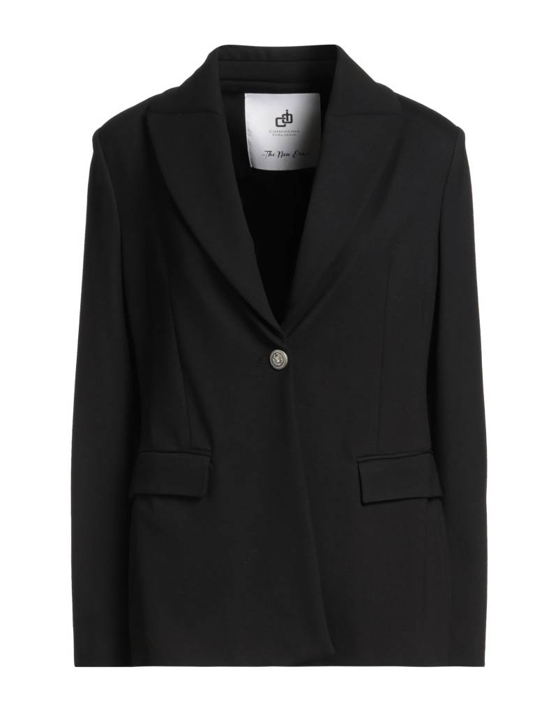 COMPAGNIA ITALIANA Blazer Damen Schwarz von COMPAGNIA ITALIANA