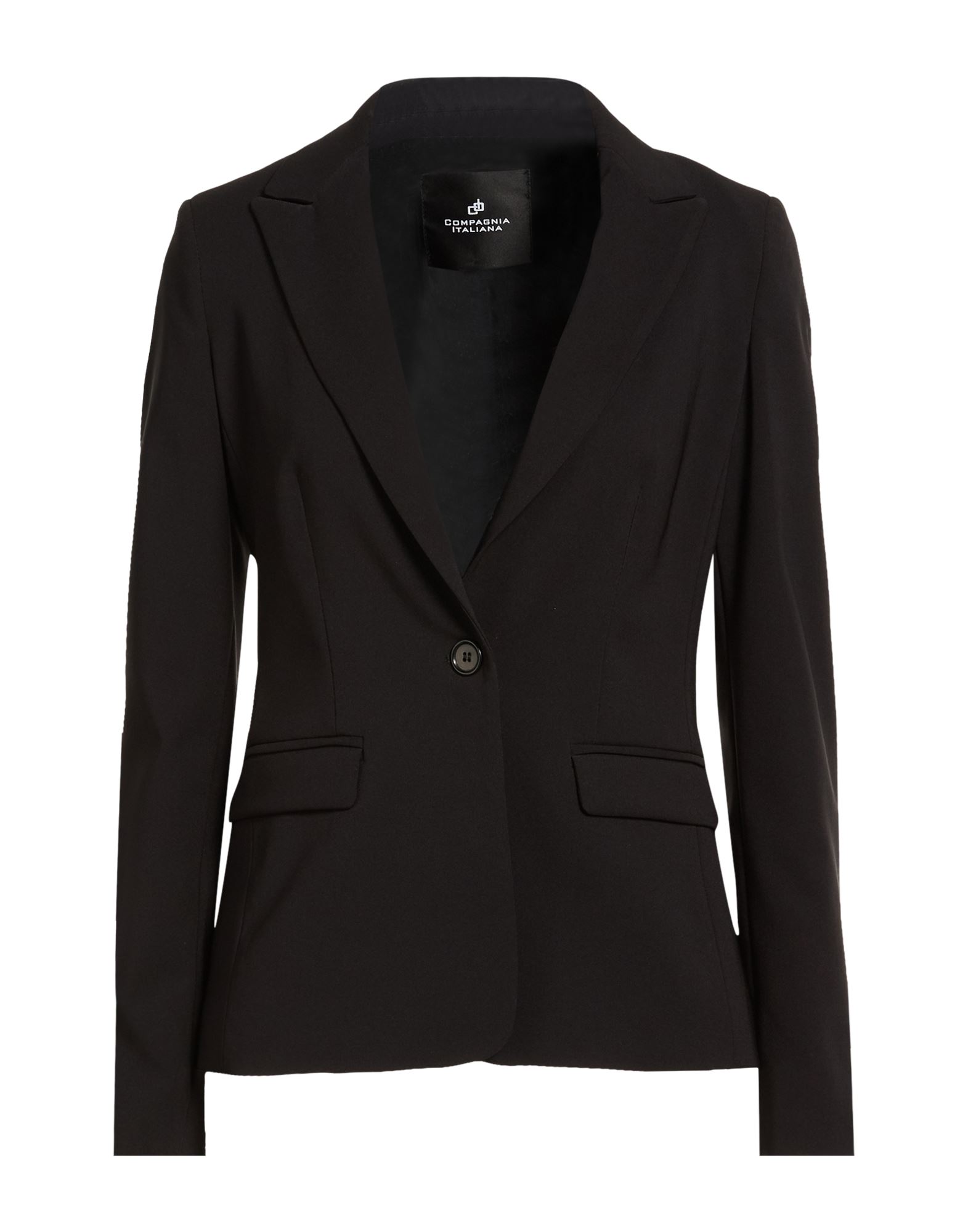 COMPAGNIA ITALIANA Blazer Damen Schwarz von COMPAGNIA ITALIANA