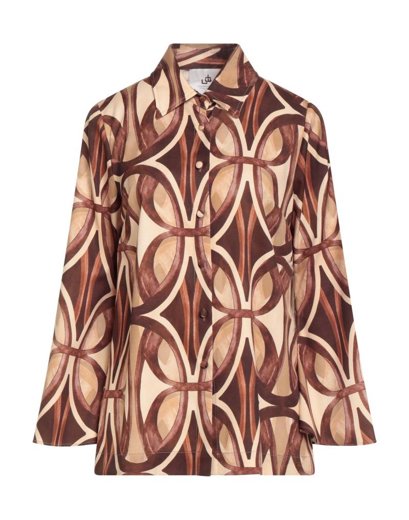 COMPAGNIA ITALIANA Hemd Damen Braun von COMPAGNIA ITALIANA