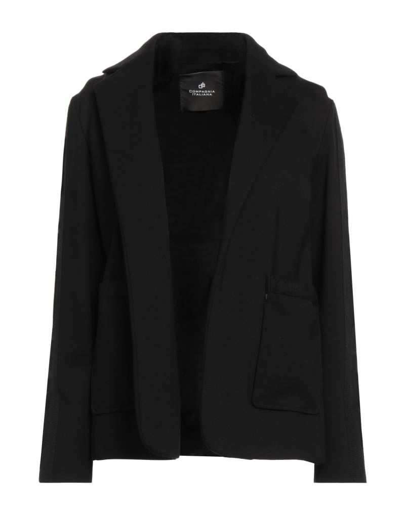 COMPAGNIA ITALIANA Blazer Damen Schwarz von COMPAGNIA ITALIANA