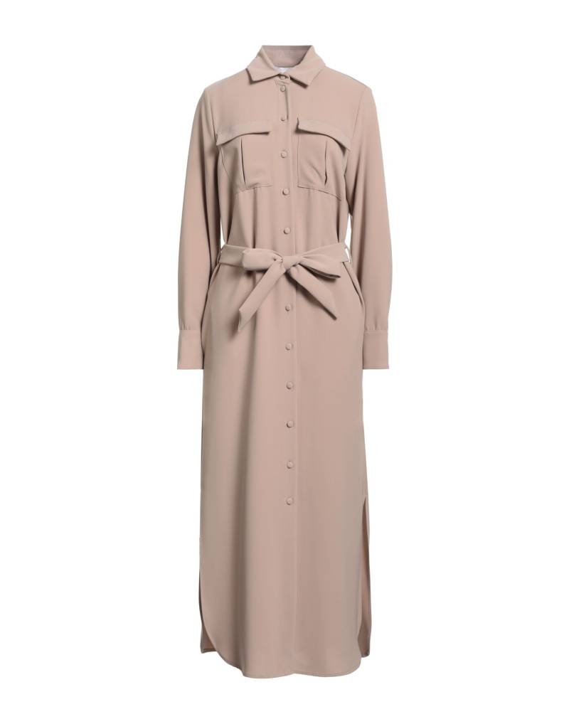 COMPAGNIA ITALIANA Maxi-kleid Damen Beige von COMPAGNIA ITALIANA