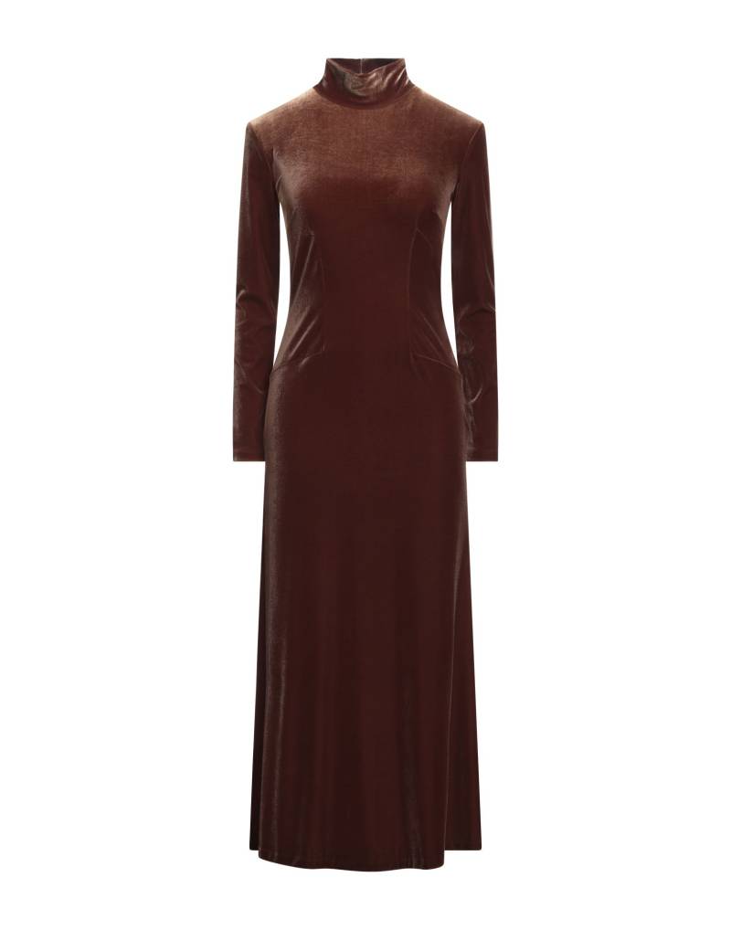 COMPAGNIA ITALIANA Maxi-kleid Damen Braun von COMPAGNIA ITALIANA