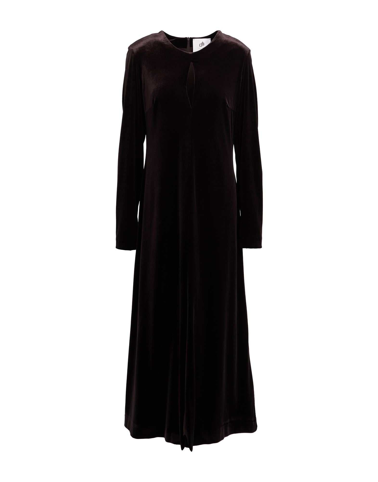 COMPAGNIA ITALIANA Maxi-kleid Damen Dunkelbraun von COMPAGNIA ITALIANA