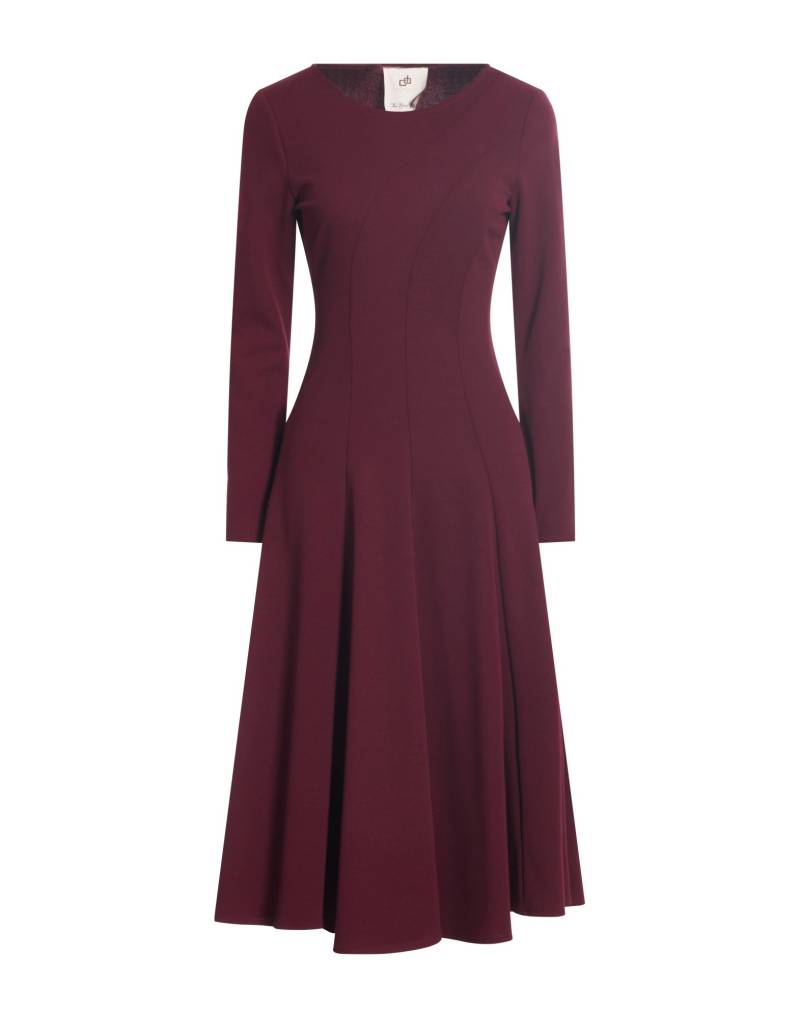 COMPAGNIA ITALIANA Midi-kleid Damen Bordeaux von COMPAGNIA ITALIANA
