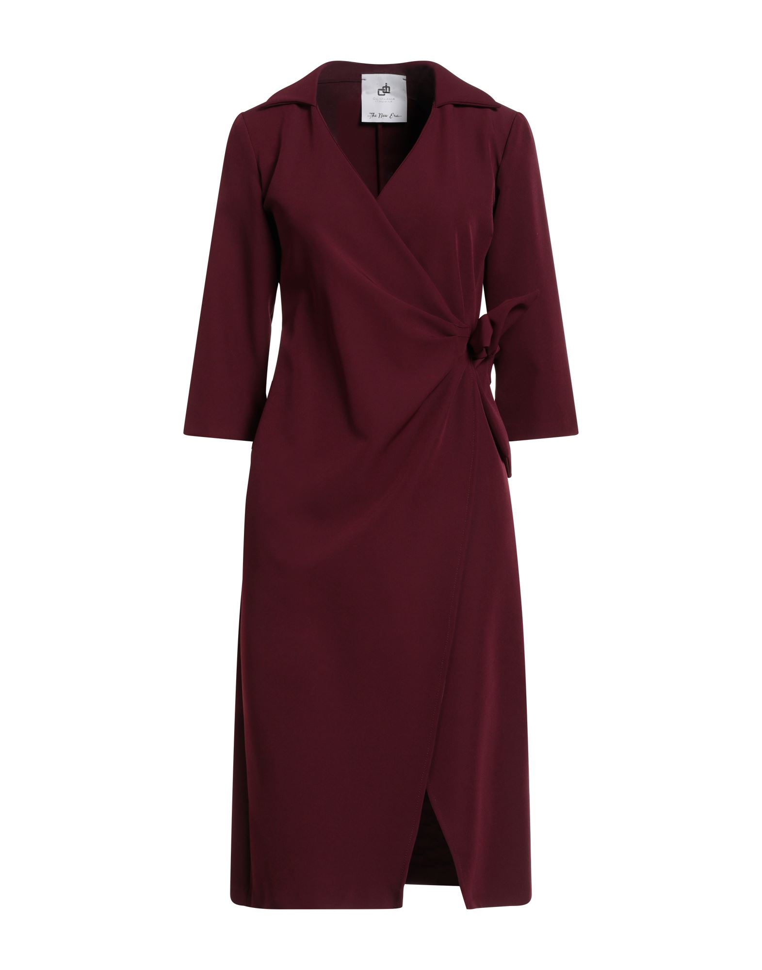 COMPAGNIA ITALIANA Midi-kleid Damen Bordeaux von COMPAGNIA ITALIANA