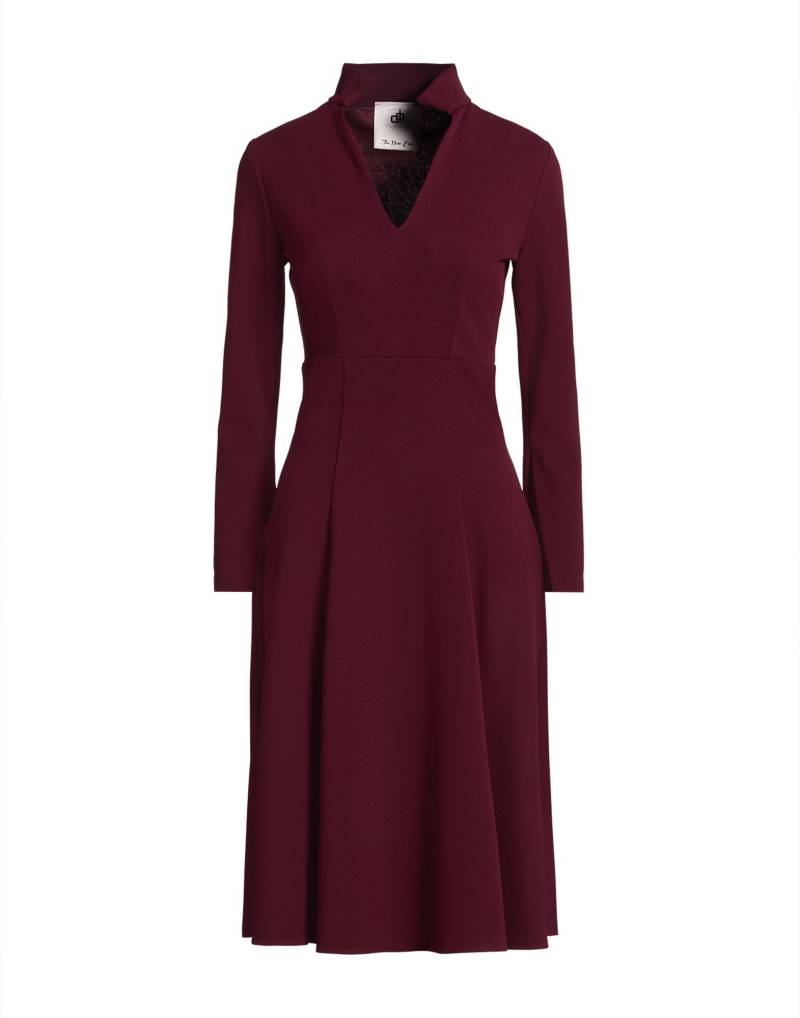 COMPAGNIA ITALIANA Midi-kleid Damen Bordeaux von COMPAGNIA ITALIANA