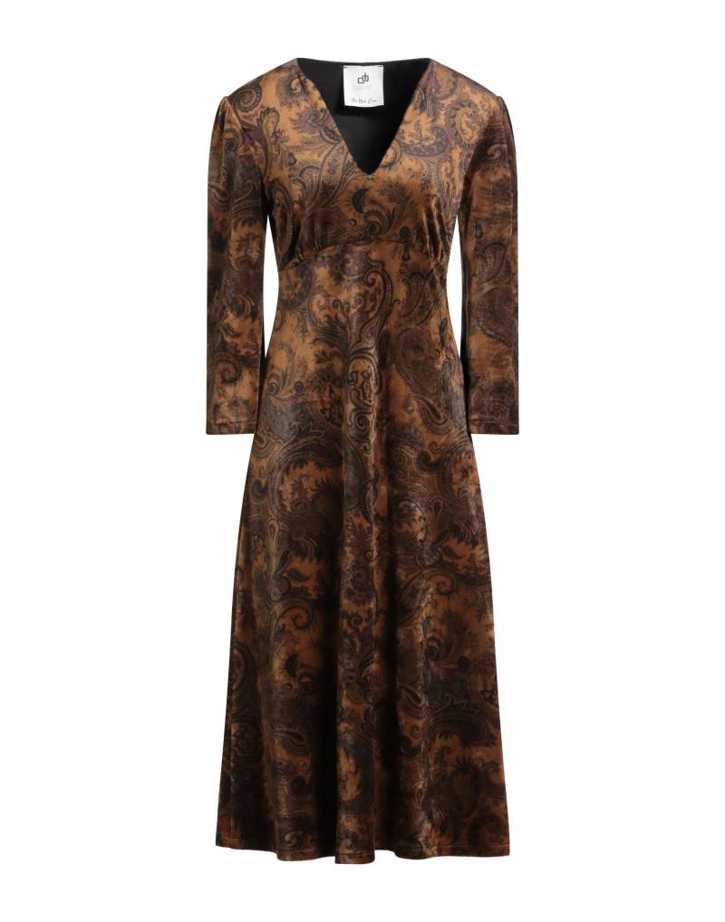 COMPAGNIA ITALIANA Midi-kleid Damen Kamel von COMPAGNIA ITALIANA