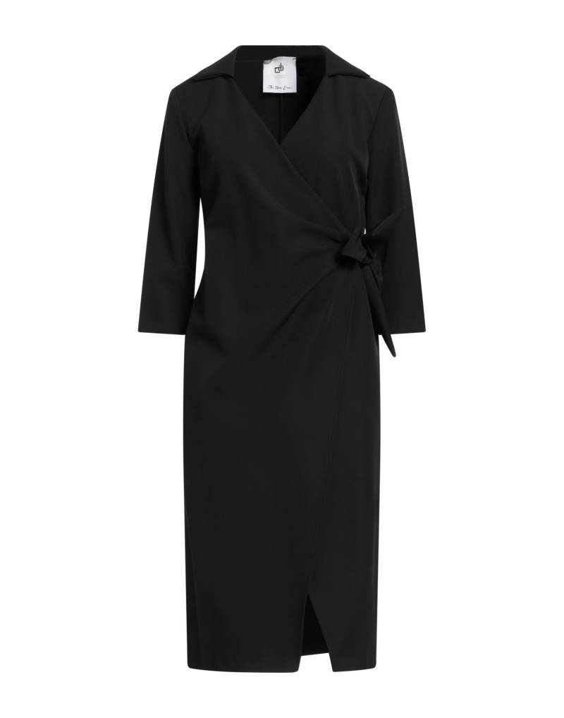 COMPAGNIA ITALIANA Midi-kleid Damen Schwarz von COMPAGNIA ITALIANA