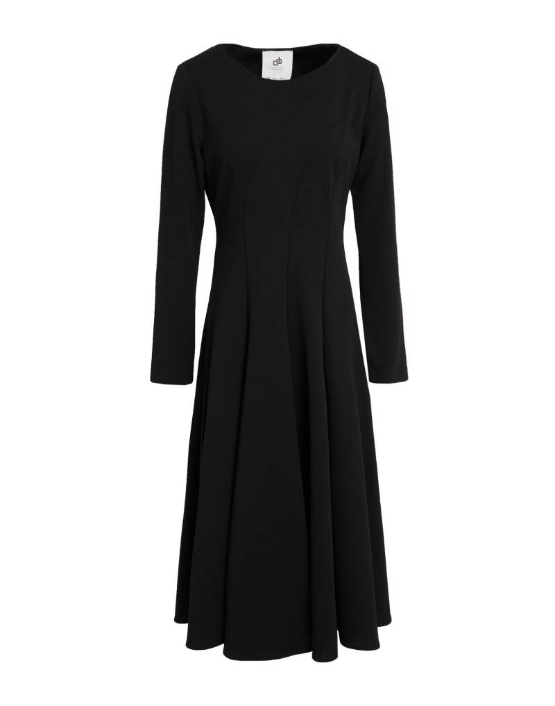 COMPAGNIA ITALIANA Midi-kleid Damen Schwarz von COMPAGNIA ITALIANA