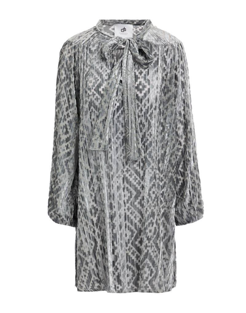 COMPAGNIA ITALIANA Mini-kleid Damen Grau von COMPAGNIA ITALIANA