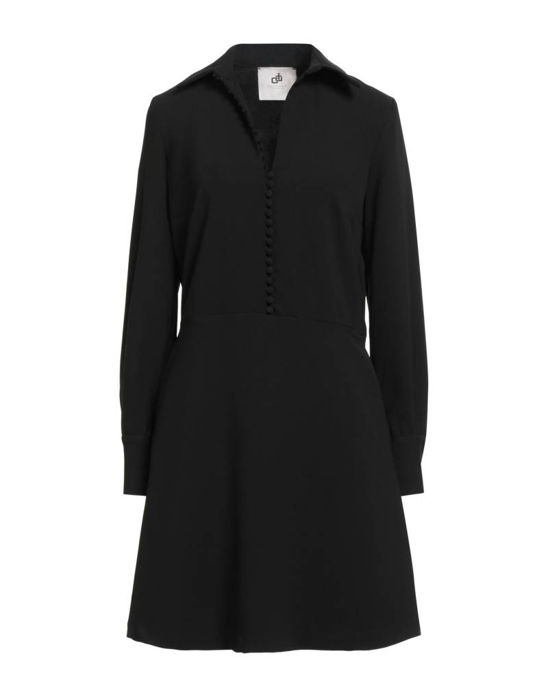 COMPAGNIA ITALIANA Mini-kleid Damen Schwarz von COMPAGNIA ITALIANA