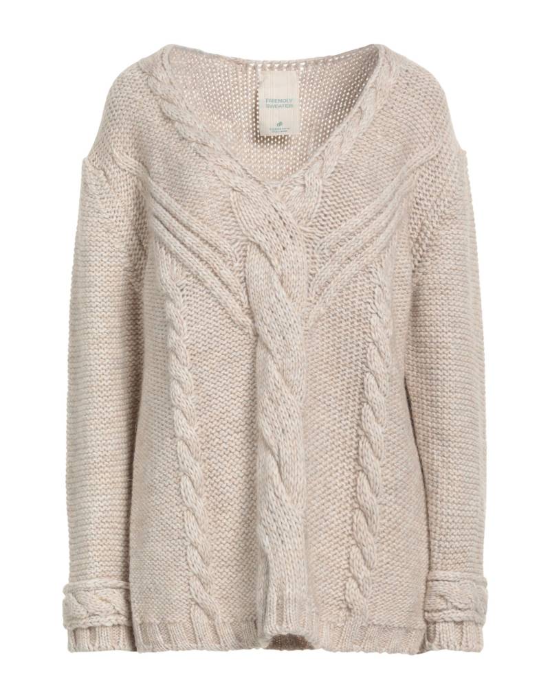 COMPAGNIA ITALIANA Pullover Damen Beige von COMPAGNIA ITALIANA