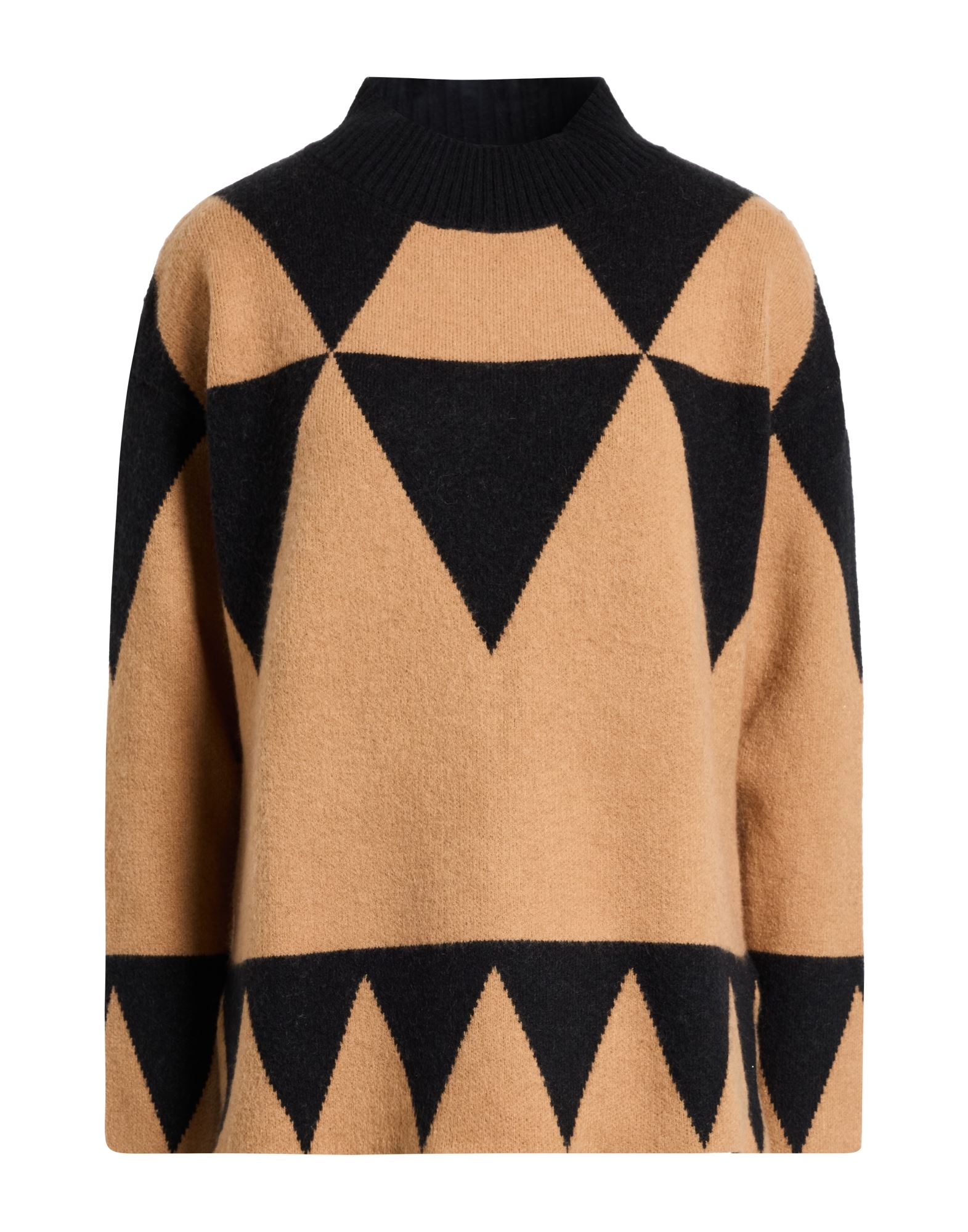 COMPAGNIA ITALIANA Pullover Damen Kamel von COMPAGNIA ITALIANA