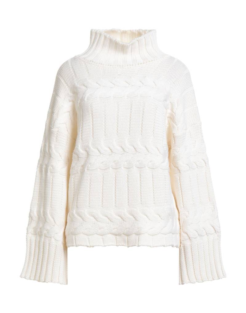 COMPAGNIA ITALIANA Rollkragenpullover Damen Weiß von COMPAGNIA ITALIANA