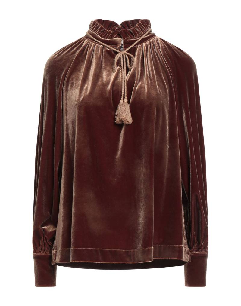 COMPAGNIA ITALIANA Top Damen Braun von COMPAGNIA ITALIANA