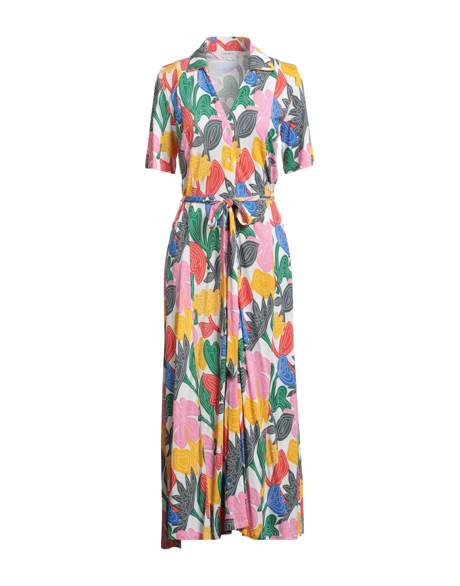 COMPAÑIA FANTASTICA Maxi-kleid Damen Rosa von COMPAÑIA FANTASTICA