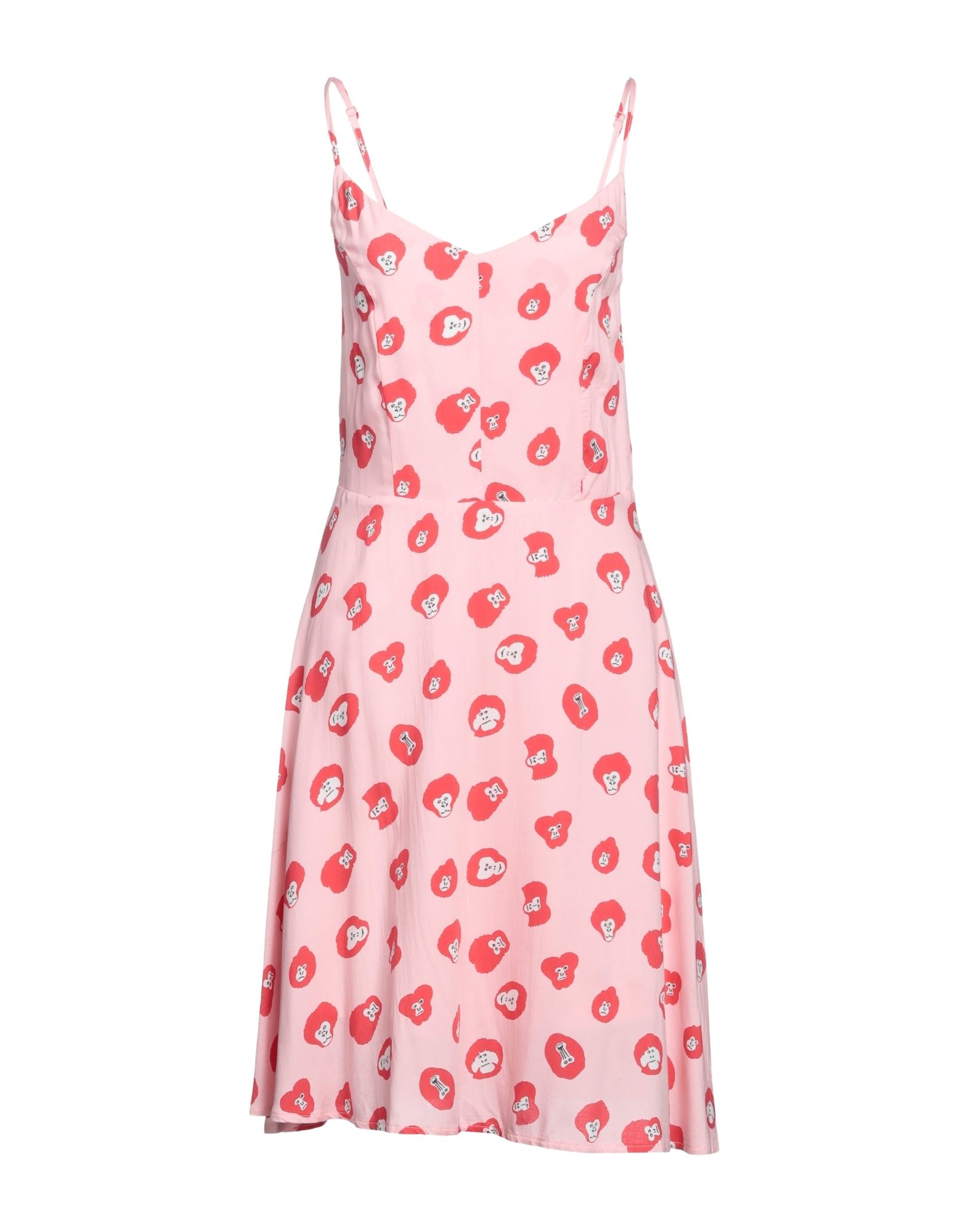 COMPAÑIA FANTASTICA Midi-kleid Damen Rosa von COMPAÑIA FANTASTICA