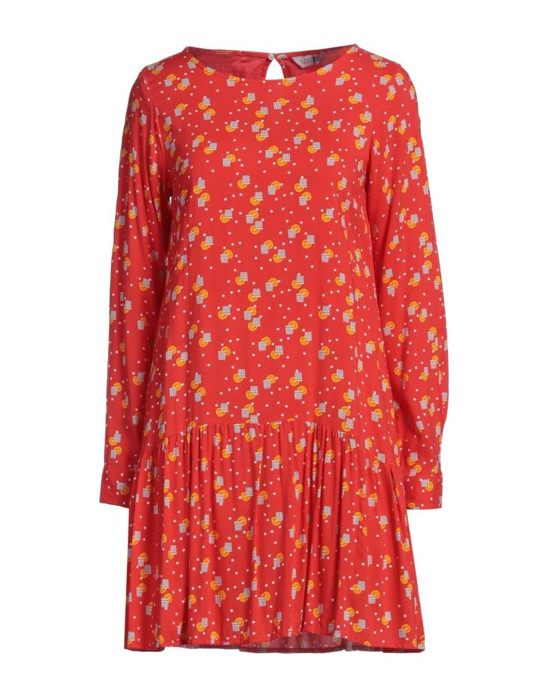 COMPAÑIA FANTASTICA Mini-kleid Damen Tomatenrot von COMPAÑIA FANTASTICA