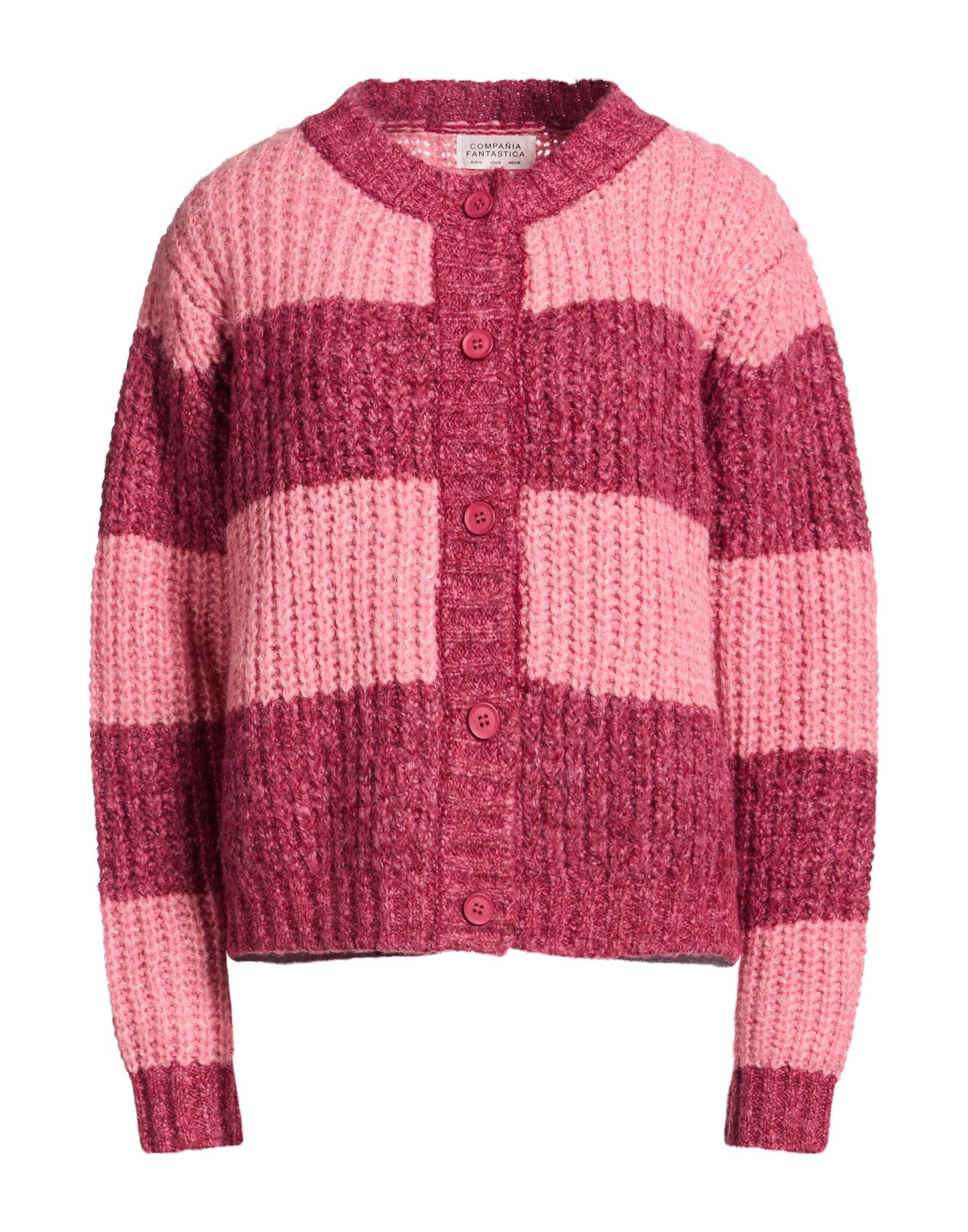 COMPAÑIA FANTASTICA Strickjacke Damen Rosa von COMPAÑIA FANTASTICA