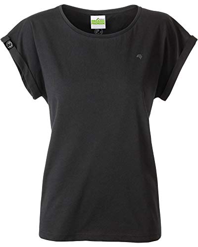 COMPANIEER JAN 8005 Damen Fledermaus Bio-Baumwolle T-Shirt Schwarz Organic Frauen Größe M- MIT Brustlogo COMPANIEER JAN 8005 Damen Fledermaus Bio-Baumwolle T-Shirt Schwarz Organic Frauen Größe M- MIT Brustlogo von COMPANIEER