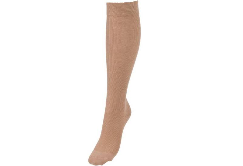 COMPRESSANA Stützkniestrümpfe TWIN Stütz-Kniestrümpfe mit hautsympathischer Baumwolle mit Fußspitze von COMPRESSANA