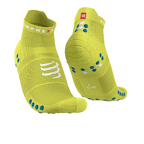 COMPRESSPORT Unisex Pro Racing V4.0 Run Low Socken, First/Fjord Blue, M COMPRESSPORT Unisex Pro Racing V4.0 Run Low Socken, First/Fjord Blue, M von COMPRESSPORT