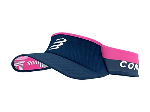 COMPRESSPORT Unisex Ultraleichtes Visier für Freizeit und Sport, Erwachsene, Mood Indigo/Magenta (Mehrfarbig), Einheitsgröße von COMPRESSPORT